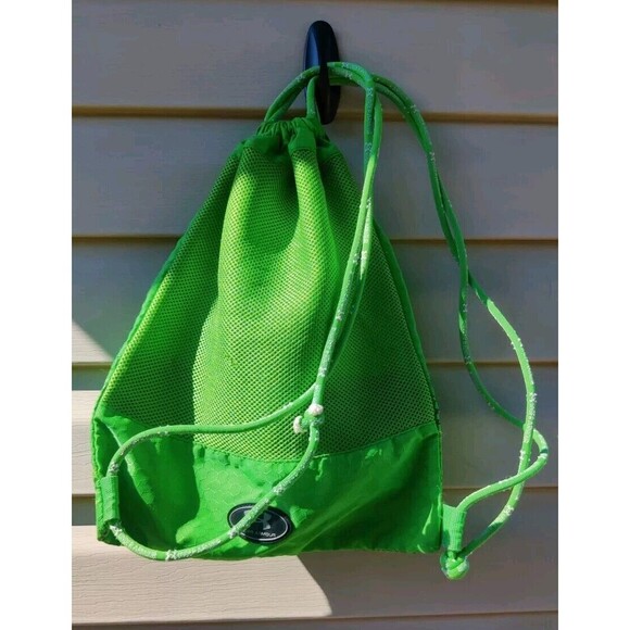 Under Armour Backpack Green Drawstring Tote Bag RN#104409 Bookbag - Picture 5 of 14